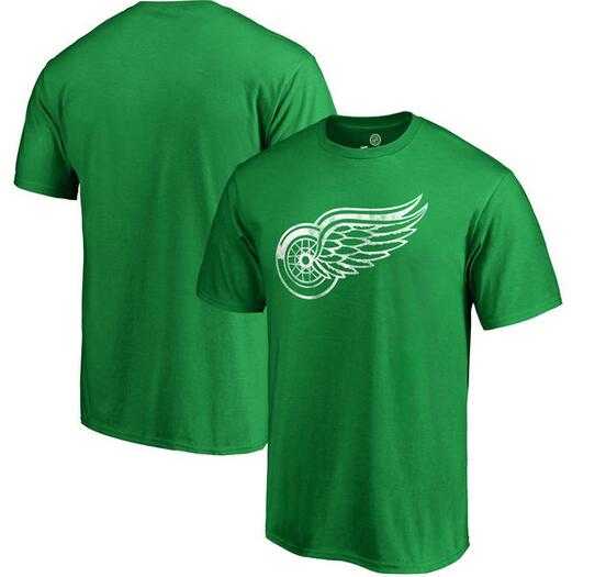 Men's Detroit Red Wings Fanatics Branded St. Patrick's Day White Logo T-Shirt Kelly Green FengYun,We sell and wholesale Men's Detroit Red Wings Fanatics Branded St. Patrick's Day White Logo T-Shirt Kelly Green FengYun on line form chian!